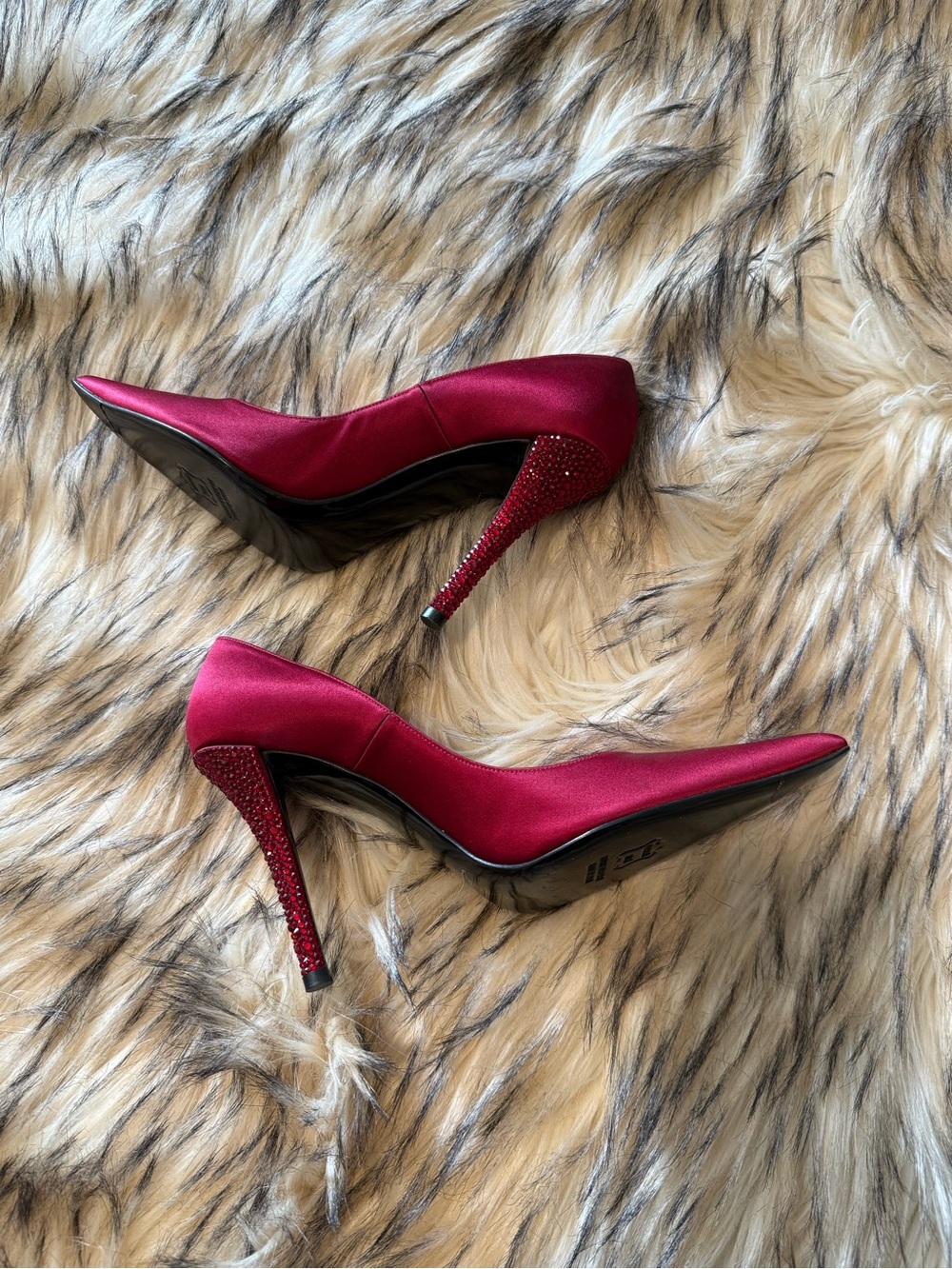 Stuart Weitzman Ruby and Silk heels pointed toe - Picture 7 of 11